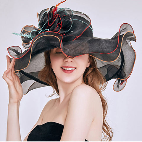 Image of Organza Tea Party Kentucky Derby Hat