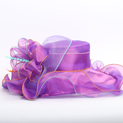 Image of Organza Tea Party Kentucky Derby Hat - Itopfox