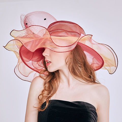 Image of Tea Party Church Organza Hat
