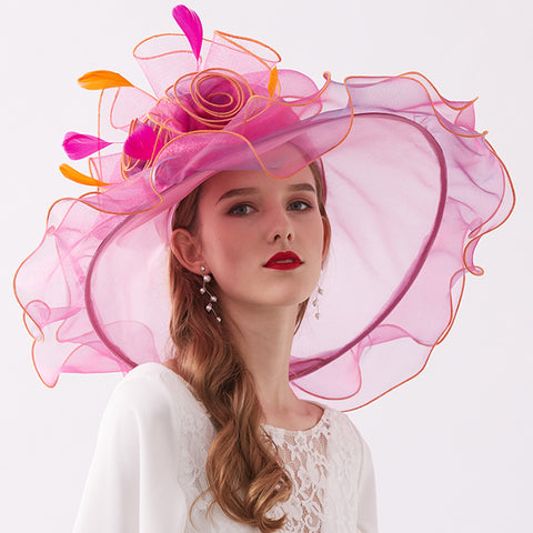 Image of 2-In-1 Kentucky Derby Hat/Fascinator - Itopfox