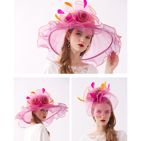 Image of 2-In-1 Kentucky Derby Hat/Fascinator - Itopfox