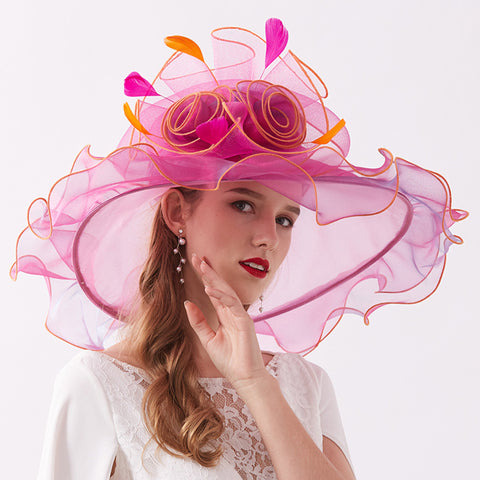 Image of 2-In-1 Kentucky Derby Hat/Fascinator - Itopfox