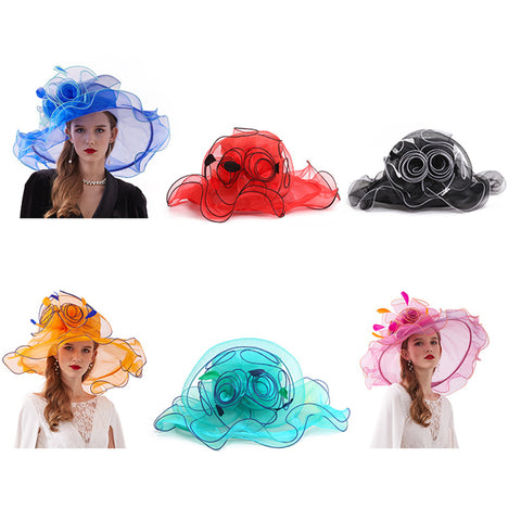 Image of 2-In-1 Kentucky Derby Hat/Fascinator - Itopfox