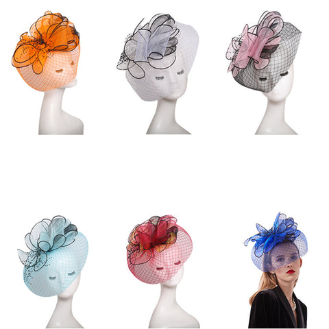 Image of Organza Floppy Kentucky Derby Hat - Itopfox