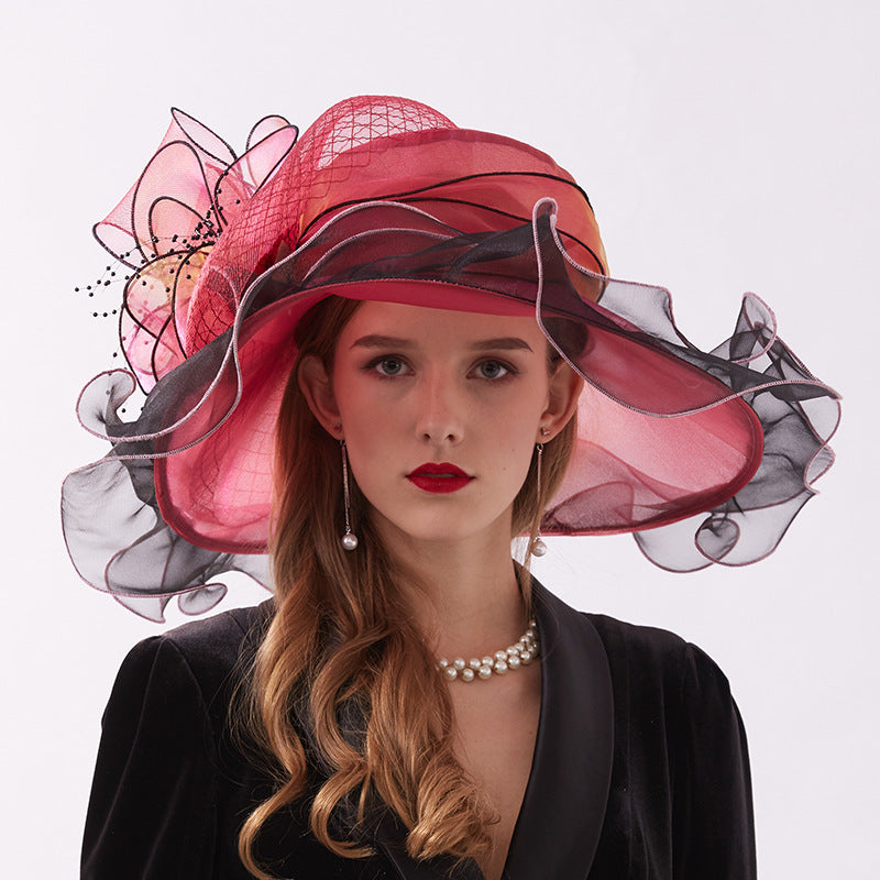 Floppy sales derby hat