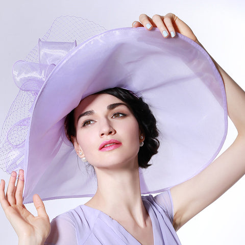 Image of Organza Kentucky Derby Hat - Itopfox