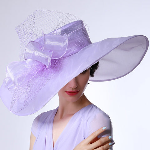 Image of Organza Kentucky Derby Hat - Itopfox
