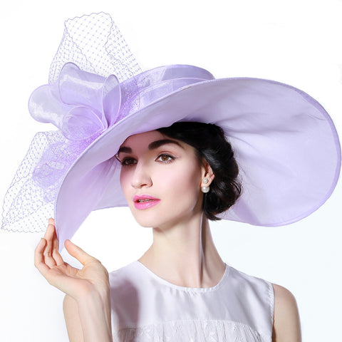 Image of Organza Kentucky Derby Hat - Itopfox