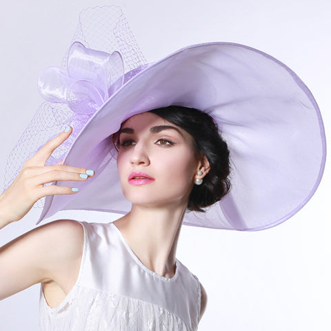 Image of Organza Kentucky Derby Hat - Itopfox