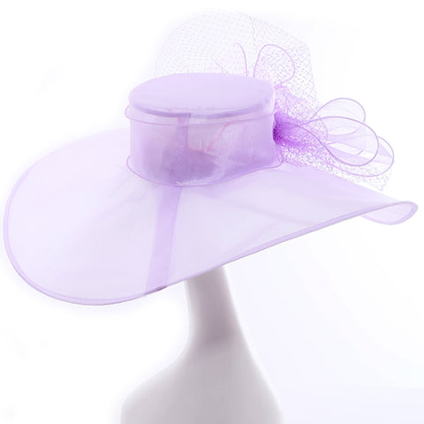 Image of Organza Kentucky Derby Hat - Itopfox