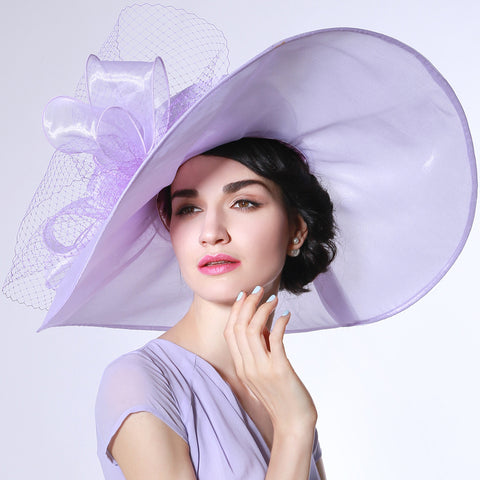 Image of Organza Kentucky Derby Hat - Itopfox