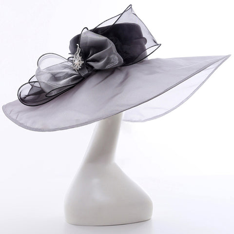Image of Organza Extra Large Kentucky Derby Hat - Itopfox