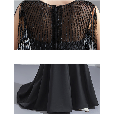 Image of Tassels Bodycon Evening Gown - Itopfox