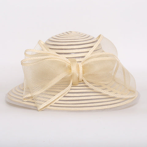 Image of Organza Kentucky Derby Cloche Hat - Itopfox