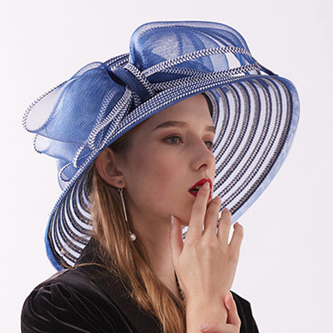 Image of Organza Kentucky Derby Cloche Hat - Itopfox