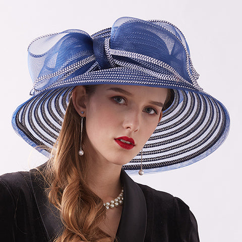 Image of Organza Kentucky Derby Cloche Hat - Itopfox