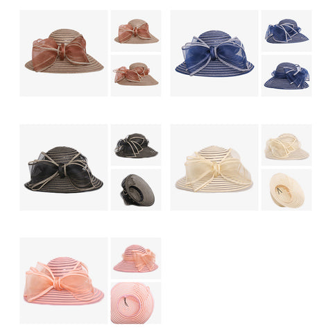 Image of Organza Kentucky Derby Cloche Hat - Itopfox