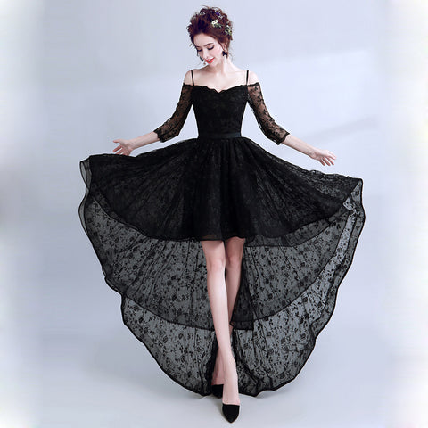 Image of Half Sleeve Lace Cocktail Dress - Itopfox