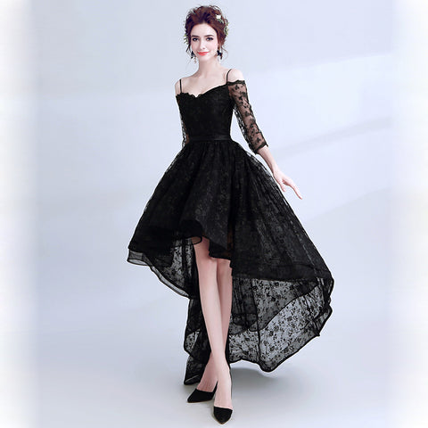Image of Half Sleeve Lace Cocktail Dress - Itopfox