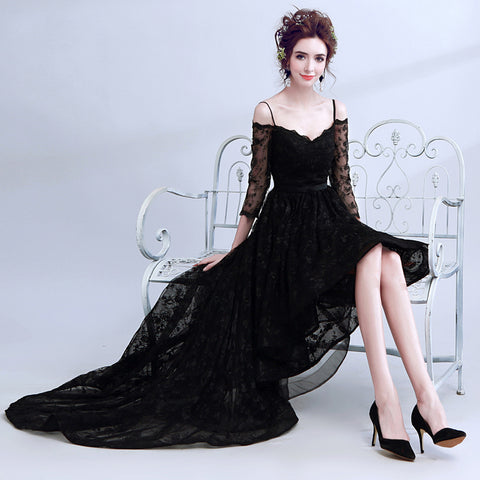 Image of Half Sleeve Lace Cocktail Dress - Itopfox