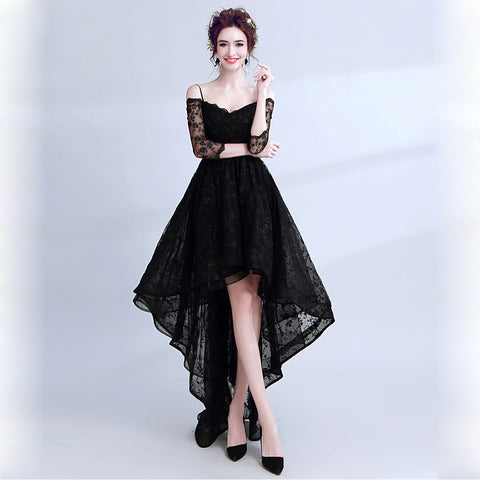 Image of Half Sleeve Lace Cocktail Dress - Itopfox