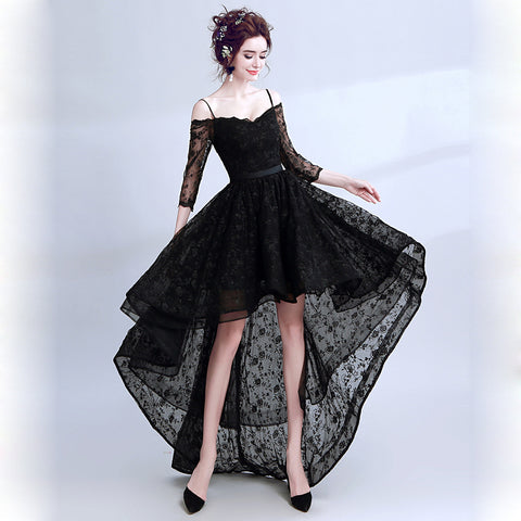 Image of Half Sleeve Lace Cocktail Dress - Itopfox