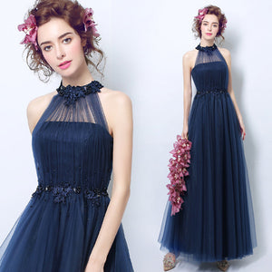 Halter Off Shoulder Maxi Full Dress - Itopfox