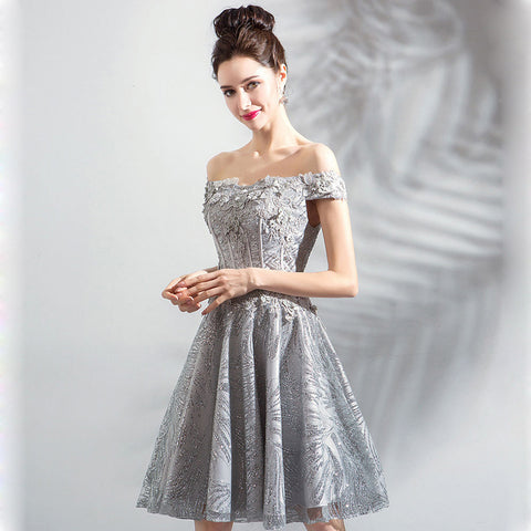 Image of Boat Neck Midi Full Dress - Itopfox