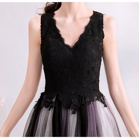 Image of Sleeveless Chiffon Prom Dress - Itopfox