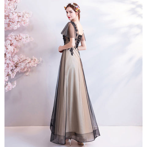 Image of Flare Sleeve Double Layered Maxi Dress - Itopfox