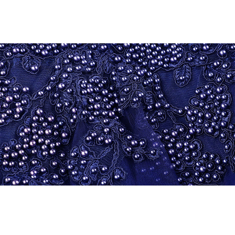 Image of Lace Beads Maxi Prom Dress - Itopfox