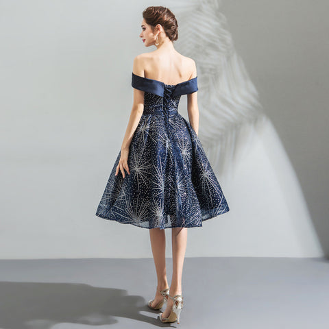 Image of Starry A-Line Midi Dress - Itopfox