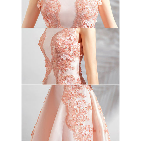 Image of Lace Embroidery Full Dress - Itopfox