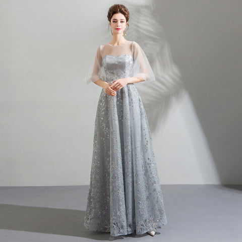 Image of Half Sleeve Sweetheart Maxi Dress - Itopfox