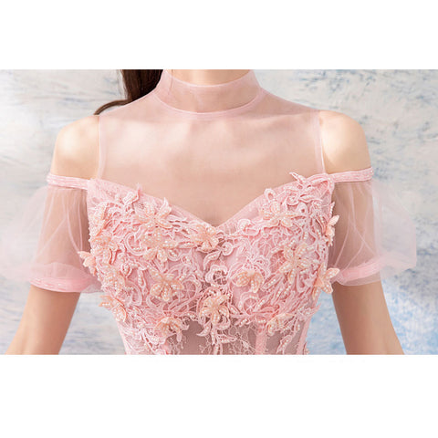 Image of Beading Off Shoulder Full Dress - Itopfox