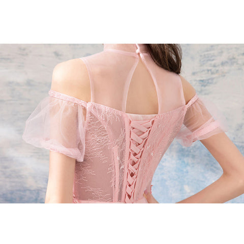 Image of Beading Off Shoulder Full Dress - Itopfox