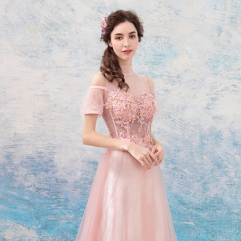 Image of Beading Off Shoulder Full Dress - Itopfox