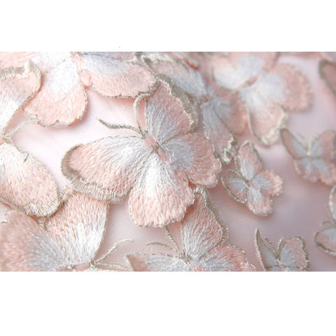 Image of Sleeveless Butterfly Full Dress - Itopfox
