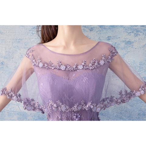 Image of Tunic Maxi Length Prom Dress - Itopfox