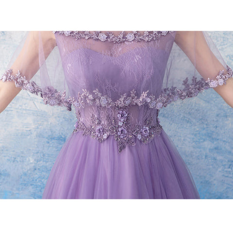 Image of Tunic Maxi Length Prom Dress - Itopfox