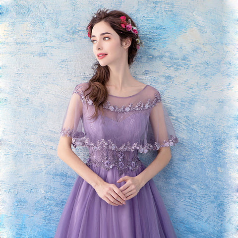 Image of Tunic Maxi Length Prom Dress - Itopfox