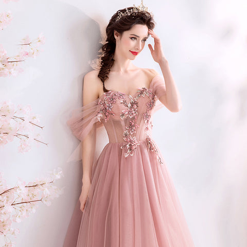 Image of Strapless Sweetheart Prom Dress - Itopfox