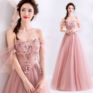 Strapless Sweetheart Prom Dress - Itopfox