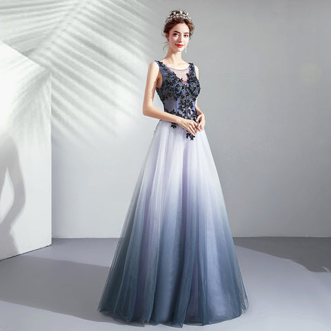 Image of Sleeveless Lace Decoration Maxi Dress - Itopfox