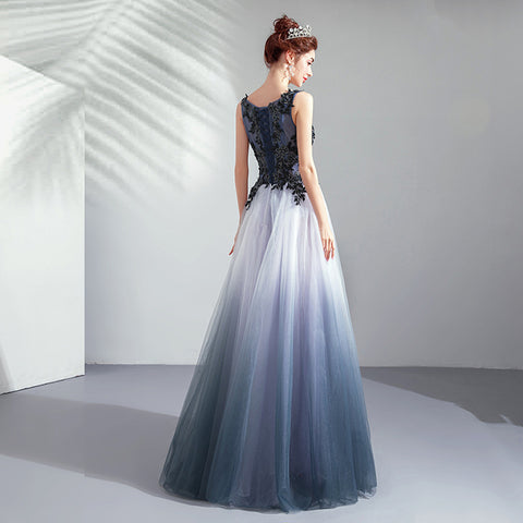 Image of Sleeveless Lace Decoration Maxi Dress - Itopfox