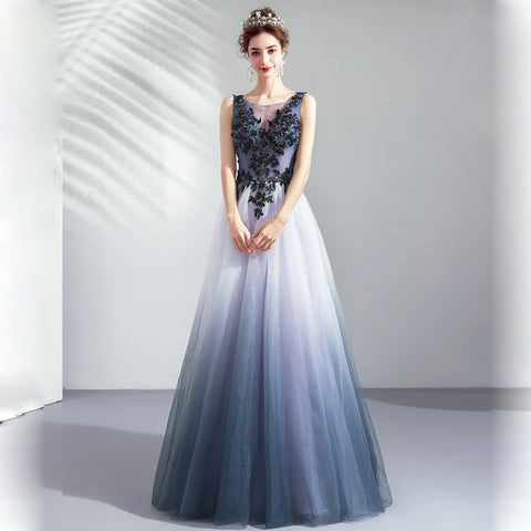 Image of Sleeveless Lace Decoration Maxi Dress - Itopfox