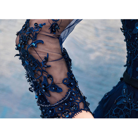 Image of Long Sleeve Beadings Maxi Dress - Itopfox