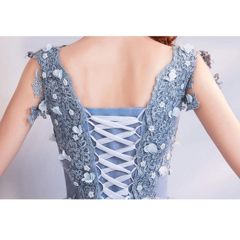 Image of Cap Sleeve Chiffon Maxi Dress - Itopfox