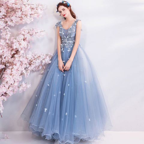 Image of Cap Sleeve Chiffon Maxi Dress - Itopfox