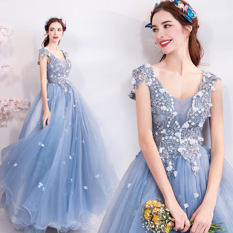 Image of Cap Sleeve Chiffon Maxi Dress - Itopfox